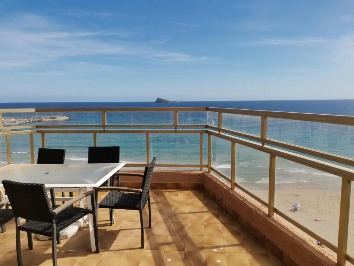 Atico Primera Linea Parque De Elche Benidorm Exteriör bild