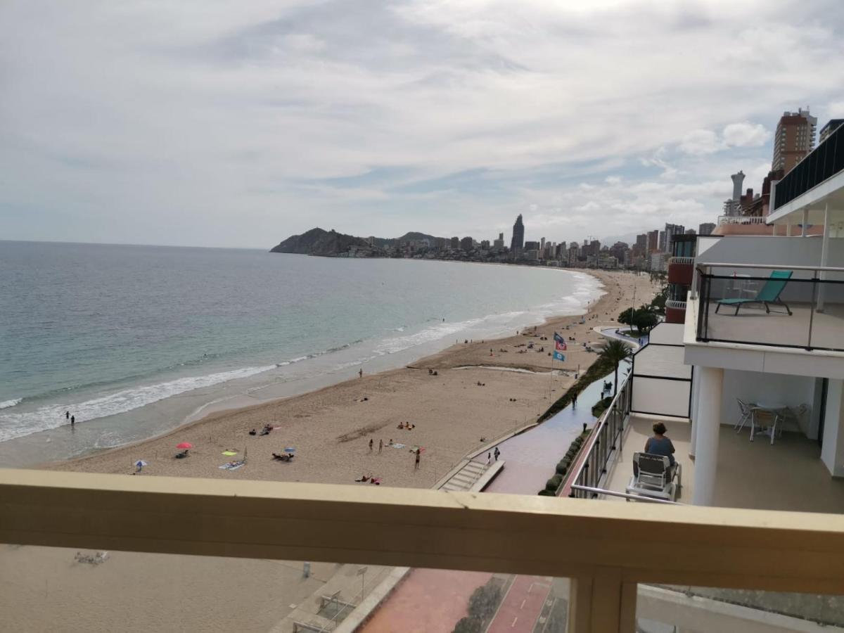 Atico Primera Linea Parque De Elche Benidorm Exteriör bild